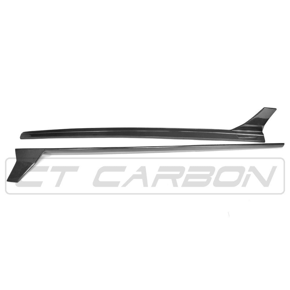 AUDI A3/S3/RS3 8V SALOON CARBON FIBRE SIDE SKIRTS - V2