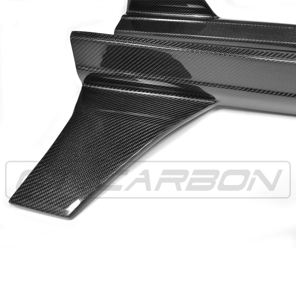 AUDI A3/S3/RS3 8V SALOON CARBON FIBRE SIDE SKIRTS - V2