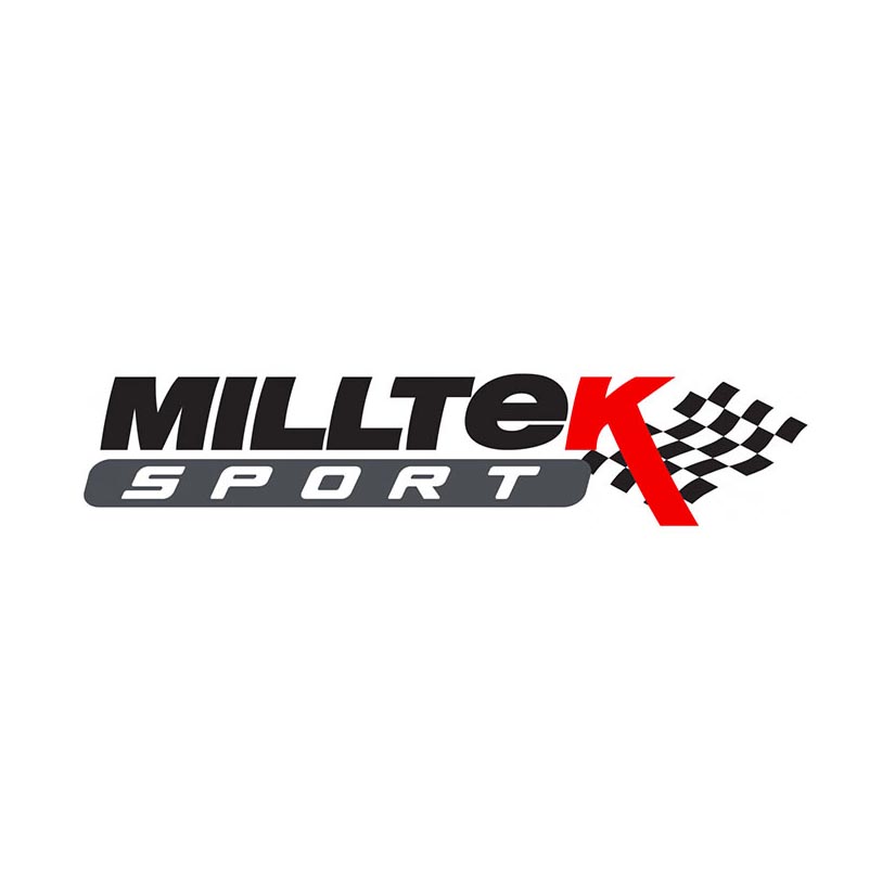 Milltek Audi TT Mk2 TT RS Coupe 2.5-litre TFSI quattro 2009-2014 Turbo-back excluding Hi-Flow Sports Cat Exhaust