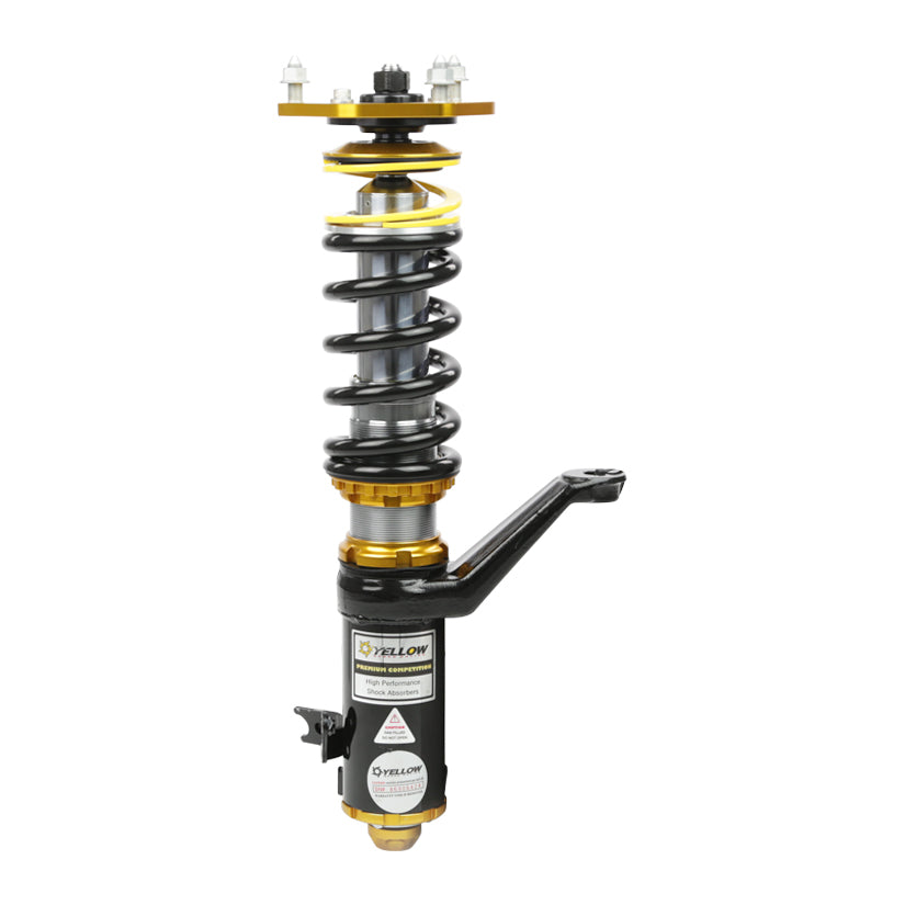 Yellow Speed Racing YSR Premium Competition Inverted Front Coilovers Honda Civic EP3 Spares - Complete Unit Right Side