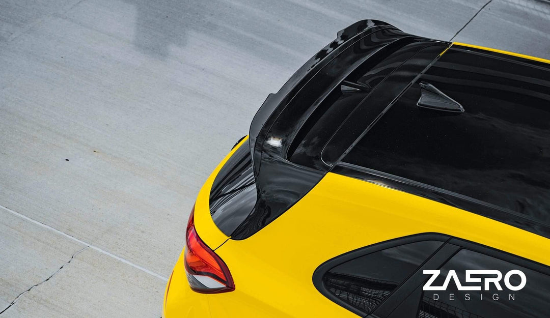 Hyundai i30 N EVO-1 Gloss Black Rear Spoiler by ZAERO (2018+, PD), Rear Spoilers, Zaero Design - AUTOID | Premium Automotive Accessories